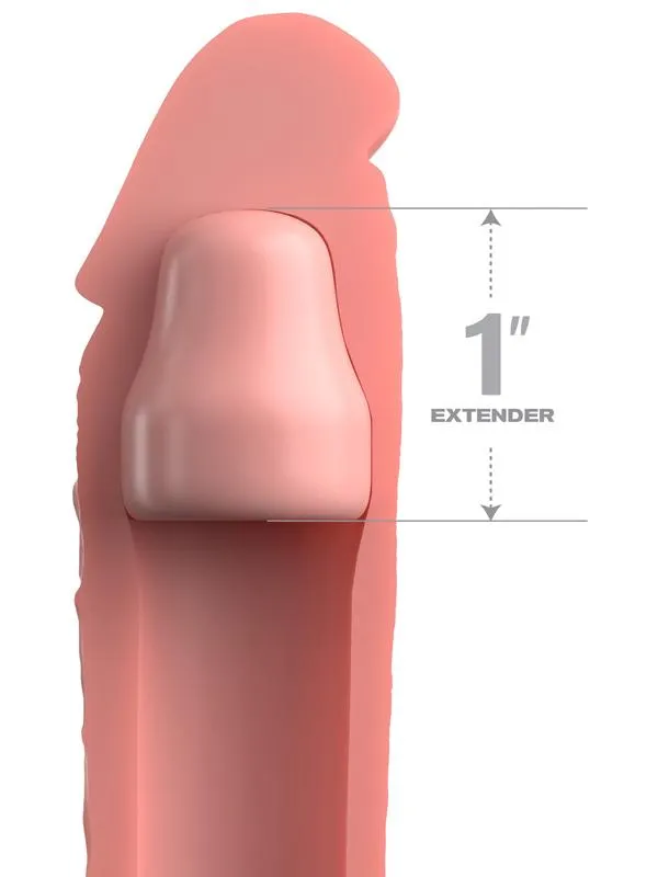 Male Sex Toys Pipedream Products Fantasy Xtensions Elite 7 in Sleeve with 1 in Plug Light Male Sex Toys Pipedream Products Fantasy Xtensions Elite 7 in Sleeve with 1 in Plug Light