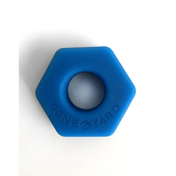 Male Sex Toys Rascal Boneyard Bust a Nut Cock Ring Blue