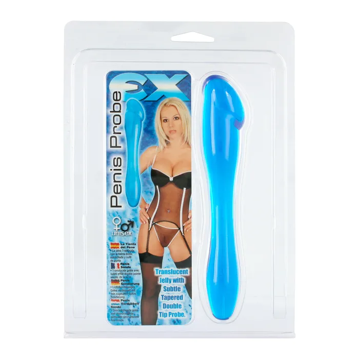 Male Sex Toys Seven Creations EX Penis Anal Probe Double Tip Probe Male Sex Toys Seven Creations EX Penis Anal Probe Double Tip Probe