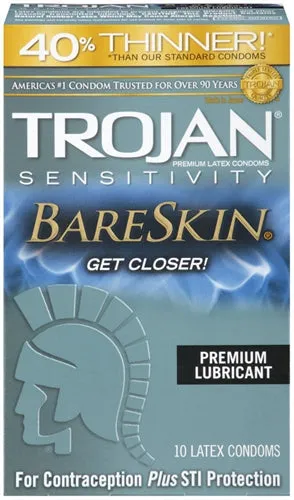 Male Sex Toys Trojan Sensitivity Bareskin Lubricated Condoms 10 Pack Trojan Condoms Male Sex Toys Trojan Sensitivity Bareskin Lubricated Condoms 10 Pack Trojan Condoms