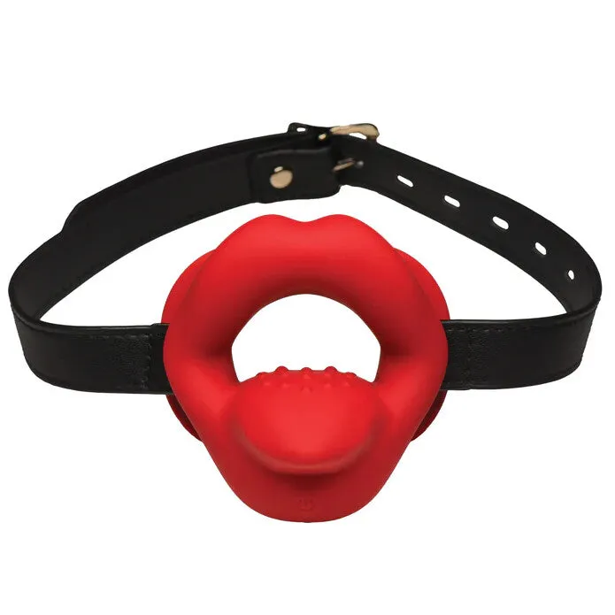 Master Series Vibrating Sissy Mouth Gag XR Brands Male Sex Toys