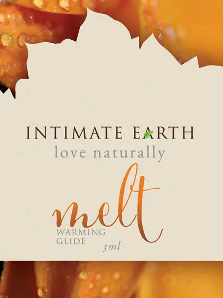 Melt Warming Glide 3ml Foil Intimate Earth Female Sex Toys