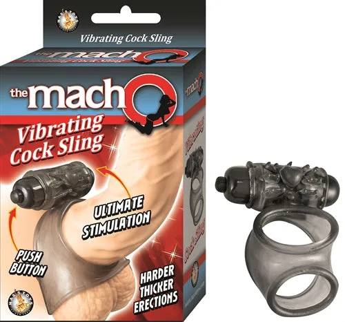 Nasstoys Couples Macho Vibrating Cock Sling Black