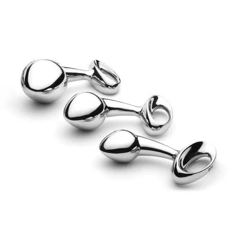 Njoy Pure Plugs Medium Stainless Steel Butt Plug Njoy Anal