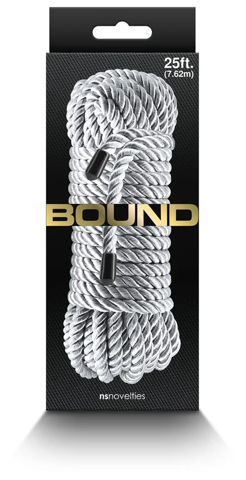 NS Novelties Anal Bound Rope Silver NS Novelties Anal Bound Rope Silver