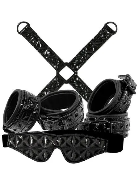 NS Novelties Anal Sinful Bondage Kit Black NS Novelties Anal Sinful Bondage Kit Black