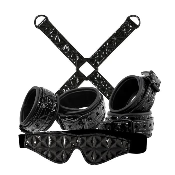 nsnovelties Sinful Bondage Kit Black Anal