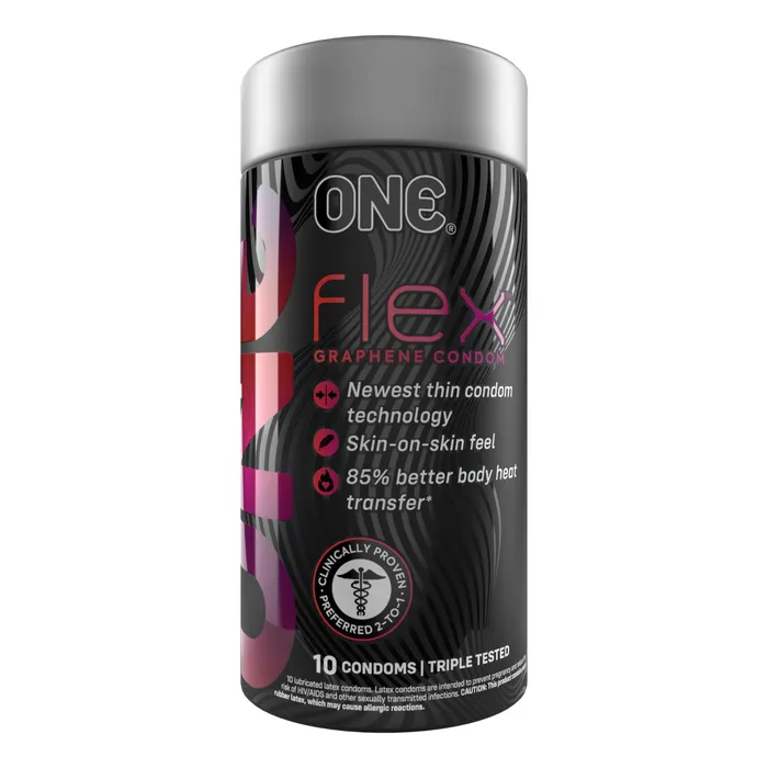 One Flex 10 Count Condoms Paradise Marketing Vibrators
