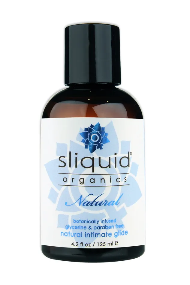 Organics Natural 42 Fl Oz 124 ml Sliquid Vibrators