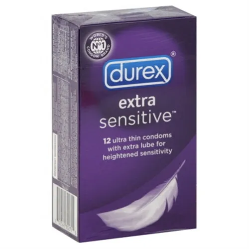 Paradise Marketing Male Sex Toys Durex Extra Sensitive Condoms Lubricated 12 Pack New Item Number 30271 Paradise Marketing Male Sex Toys Durex Extra Sensitive Condoms Lubricated 12 Pack New Item Number 30271