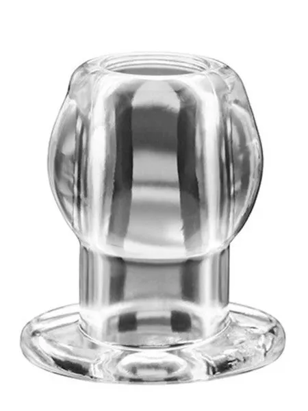 Perfect Fit Anal Tunnel Plug Large Clear