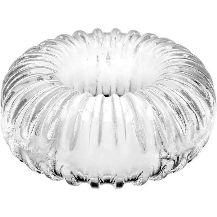 Perfect Fit Male Sex Toys Perfect Fit Ribbed Ring Clear
