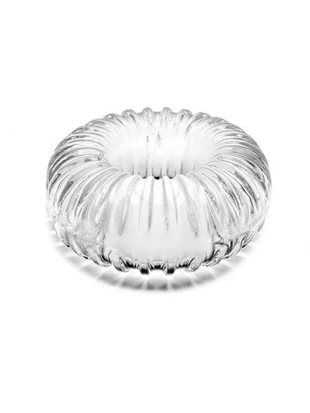 Perfect Fit Male Sex Toys Ribbed Ring Clear