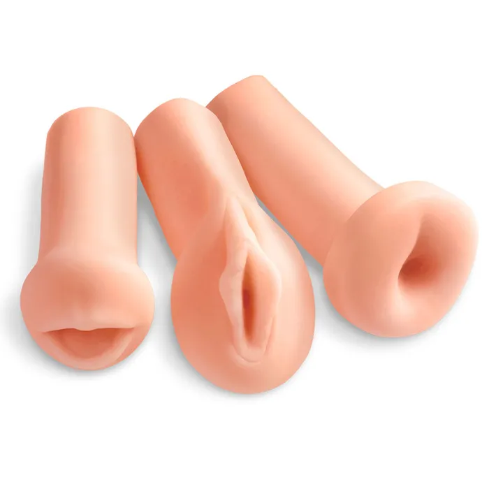 PipeDream Male Sex Toys Pipedream Extreme Toyz All 3 Holes Masturbators