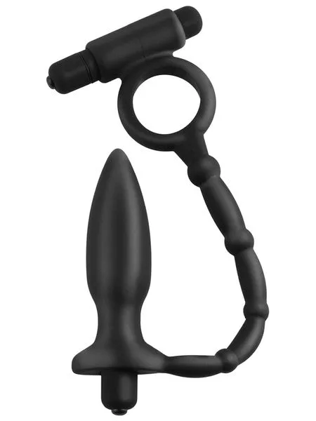 Pipedream Products Male Sex Toys Anal Fantasy Collection Ass Kicker with Cockring Pipedream Products Male Sex Toys Anal Fantasy Collection Ass Kicker with Cockring