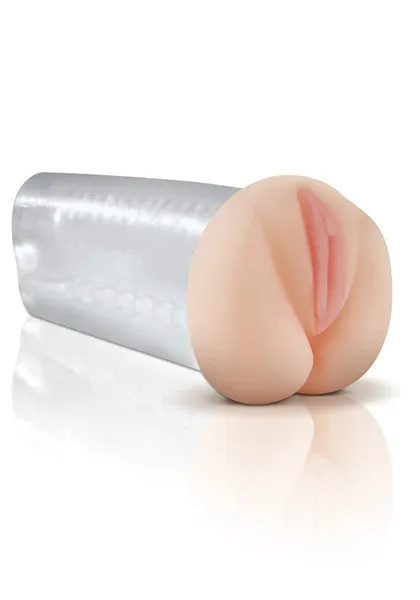 Pipedream Products PDX Deluxe SeeThru Stroker Male Sex Toys Pipedream Products PDX Deluxe SeeThru Stroker Male Sex Toys