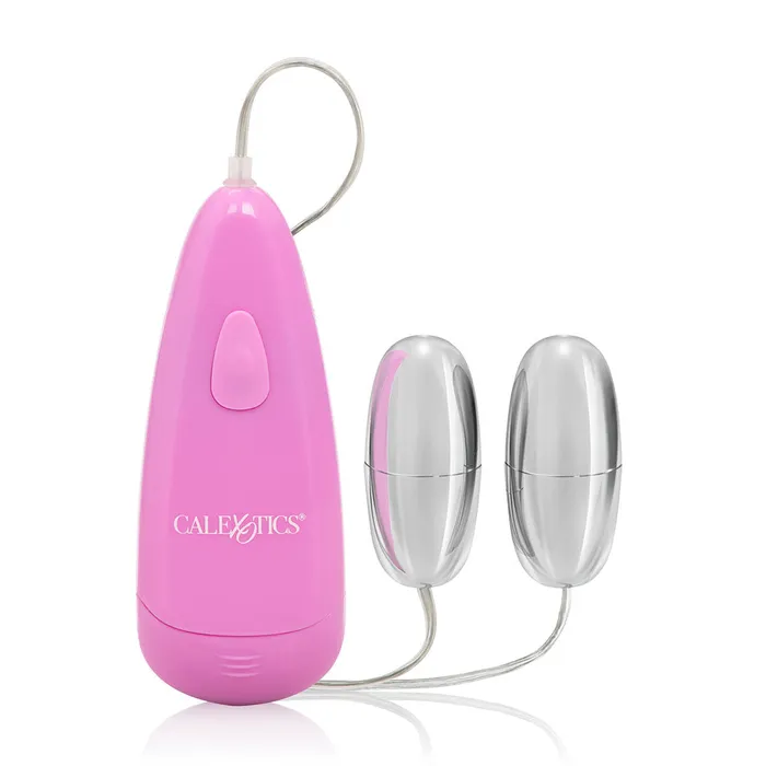 Pocket Exotics Waterproof Double Silver Bullets California Exotic Dildos