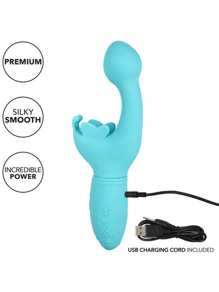 Rechargeable Butterfly Kiss Blue CalExotics Vibrators