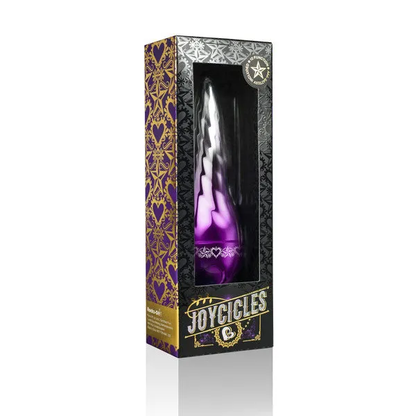 Rocks Off Vibrators Joycicles Shimmer Purple to Silver