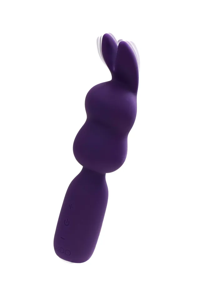 Sale Specials Vibrators Hopper Bunny Rechargeable Mini Wand Deep Purple