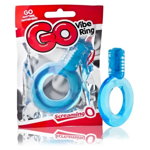 Screaming O Go Vibe Ring Each Blue Vibrators