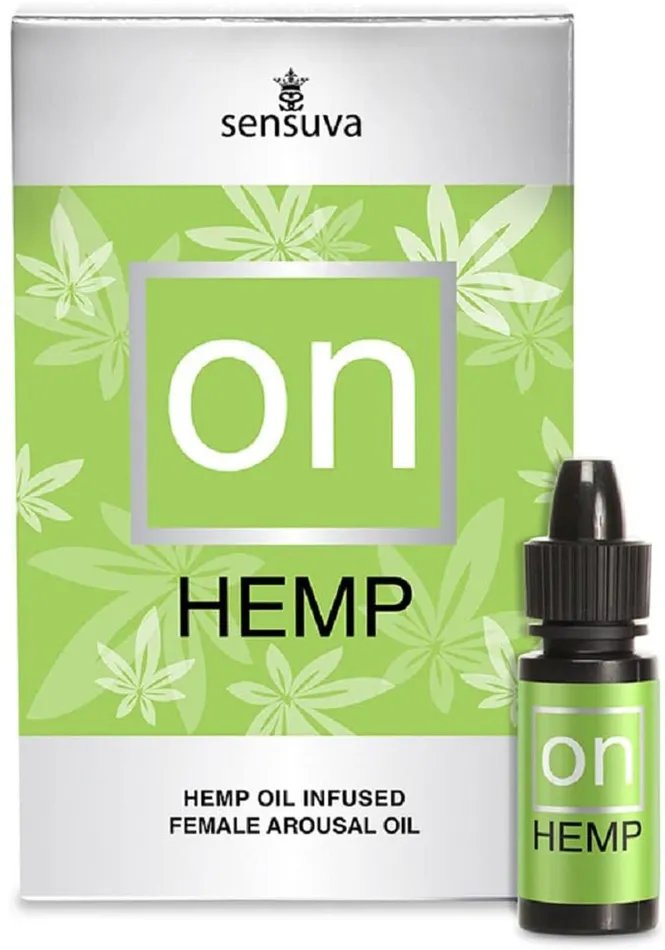 Sensuva Female Sex Toys On for Her Hemp Infused Arousal Oil 5 ml