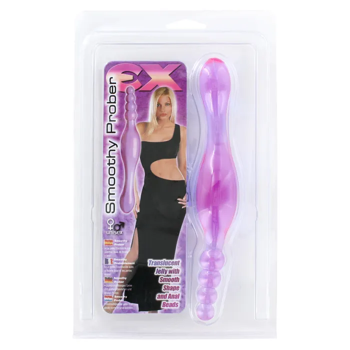 Seven Creations Anal EX Smoothy Anal Prober Double Tip Probe Seven Creations Anal EX Smoothy Anal Prober Double Tip Probe