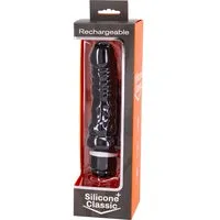 Seven Creations Female Sex Toys Silicone Thick Classic Rechargeable Black Seven Creations Female Sex Toys Silicone Thick Classic Rechargeable Black