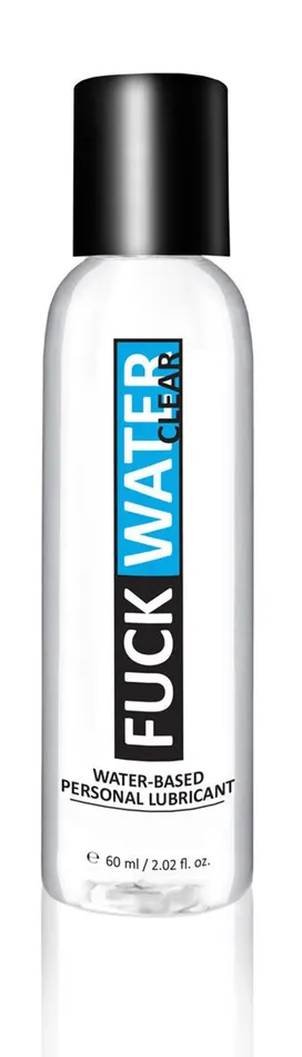 Sexual Health Wellbeing Fuck Water Fuck Water Clear 2oz Water Based Lubricant Sexual Health Wellbeing Fuck Water Fuck Water Clear 2oz Water Based Lubricant