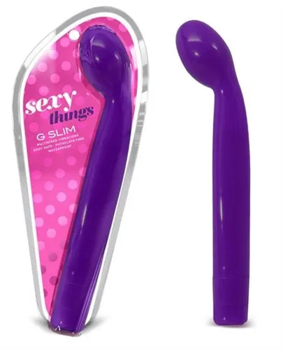 Sexy Things G Slim Purple Blush Vibrators
