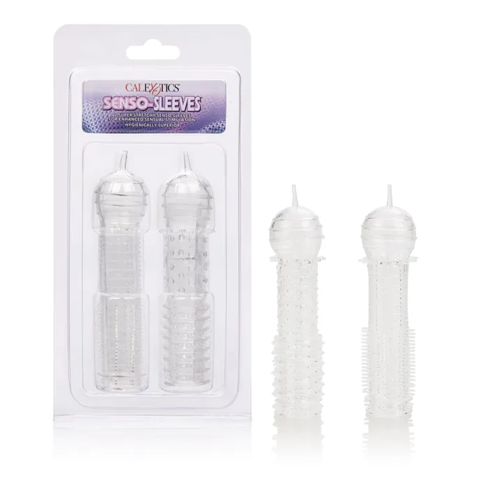Silicone Sleeve 2 Pack CalExotics Male Sex Toys