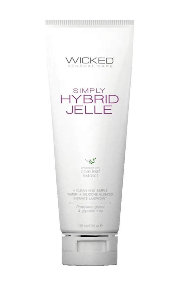 Simply Hybrid Jelle Fragrance Free Lubricant 4 Fl Oz Wicked Sensual Care Lubricants Simply Hybrid Jelle Fragrance Free Lubricant 4 Fl Oz Wicked Sensual Care Lubricants