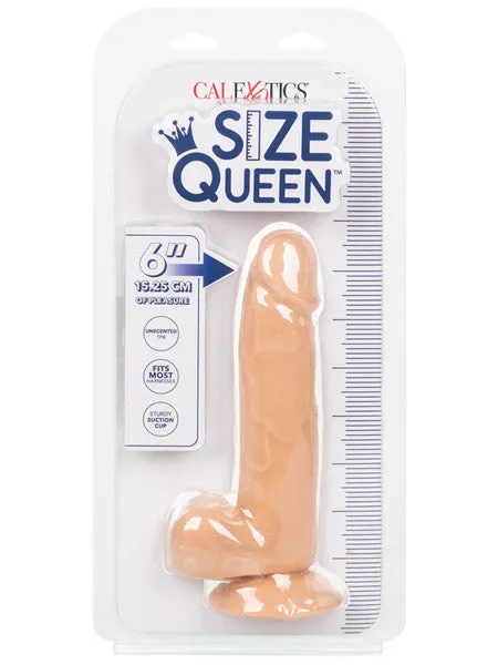 Size Queen 6 in1525 CM Ivory CalExotics Female Sex Toys