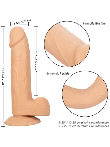 Size Queen 6 in1525 CM Ivory CalExotics Female Sex Toys