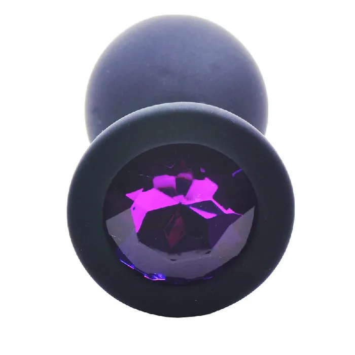 Small Black Jewelled Silicone Butt Plug Various Toy Brands Anal Small Black Jewelled Silicone Butt Plug Various Toy Brands Anal