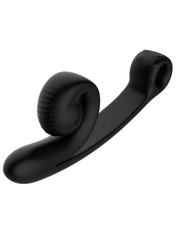 Snail Vibe Curve Vibrator Black SVibe Vibrators Snail Vibe Curve Vibrator Black SVibe Vibrators