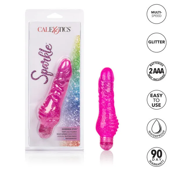 Sparkle Shimmer Stud Purple CalExotics Vibrators Sparkle Shimmer Stud Purple CalExotics Vibrators