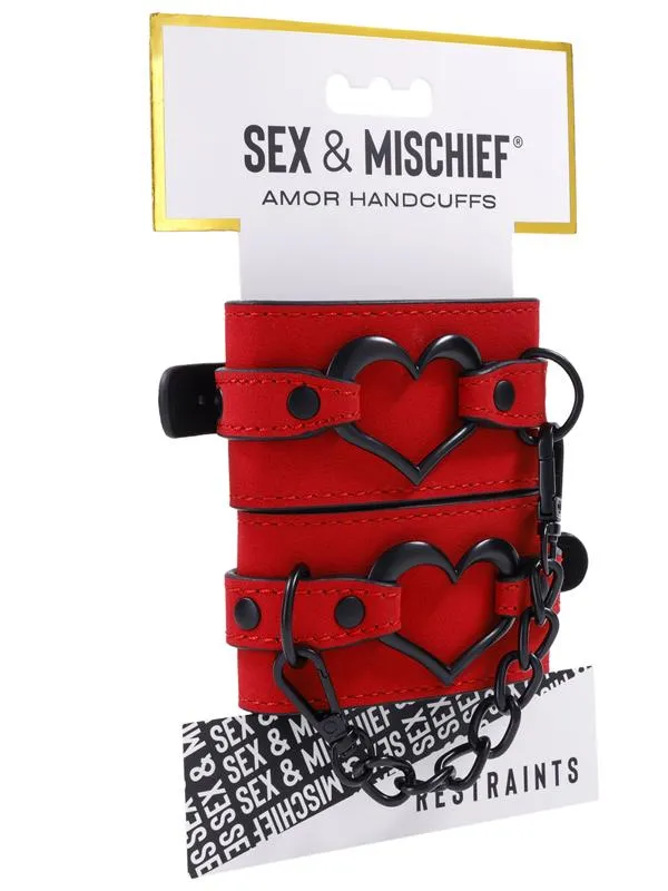 Sportsheets Couples Sex and Mischief Amor Handcuffs Sportsheets Couples Sex and Mischief Amor Handcuffs