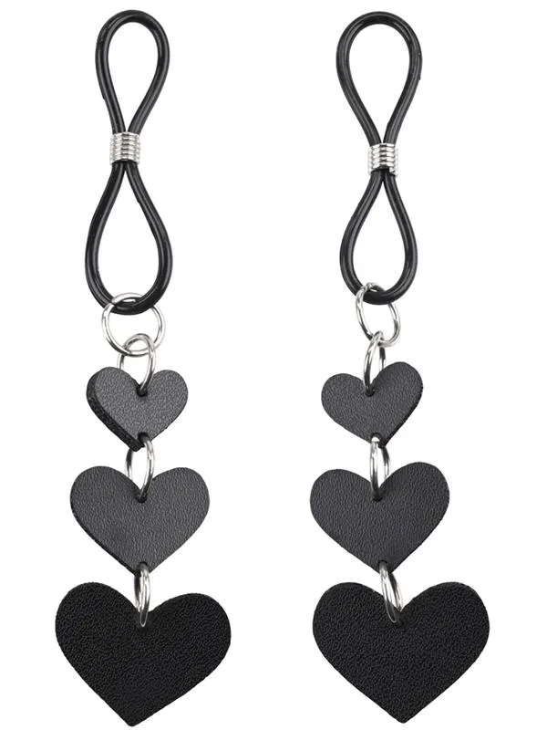 Sportsheets Couples Sex and Mischief Heart Nipple Ties