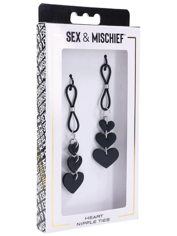 Sportsheets Couples Sex and Mischief Heart Nipple Ties Sportsheets Couples Sex and Mischief Heart Nipple Ties
