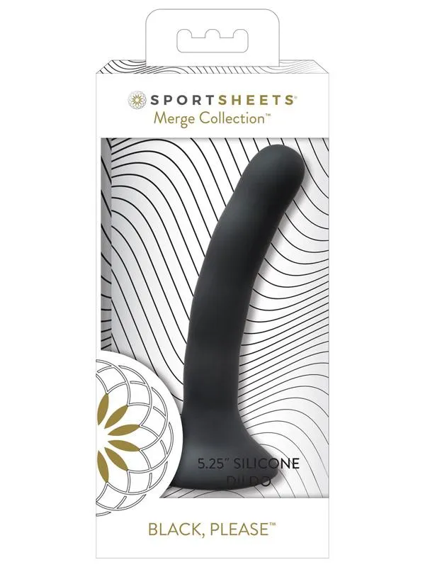 Sportsheets Dildos Please Silicone Dildo Black Sportsheets Dildos Please Silicone Dildo Black