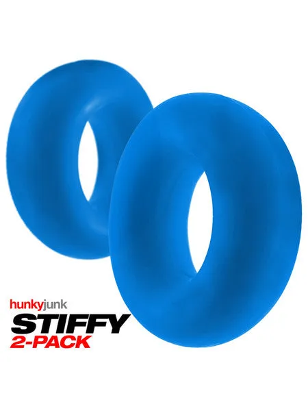 STIFFY 2pack bulge cockrings TEAL ICE Oxballs Vibrators