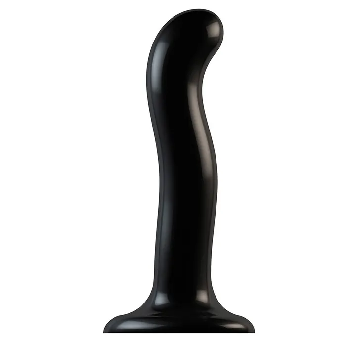 Strap On Me Strap On Me Prostate and G Spot Curved Dildo Medium Black Female Sex Toys Strap On Me Strap On Me Prostate and G Spot Curved Dildo Medium Black Female Sex Toys