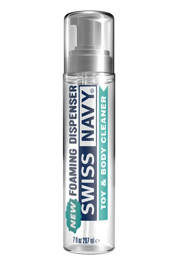 Swiss Navy Toy and Body Cleaner 7 Fl Oz 207ml MD Science Lab Vibrators