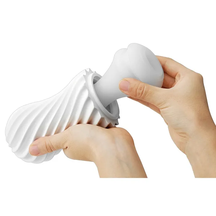 Tenga Tenga Flex Silky White Masturbator Male Sex Toys Tenga Tenga Flex Silky White Masturbator Male Sex Toys