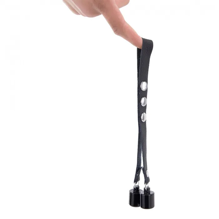 The Red Restraints The Red Leather Ball Stretcher With Weights 2 X 50g The Red Restraints The Red Leather Ball Stretcher With Weights 2 X 50g