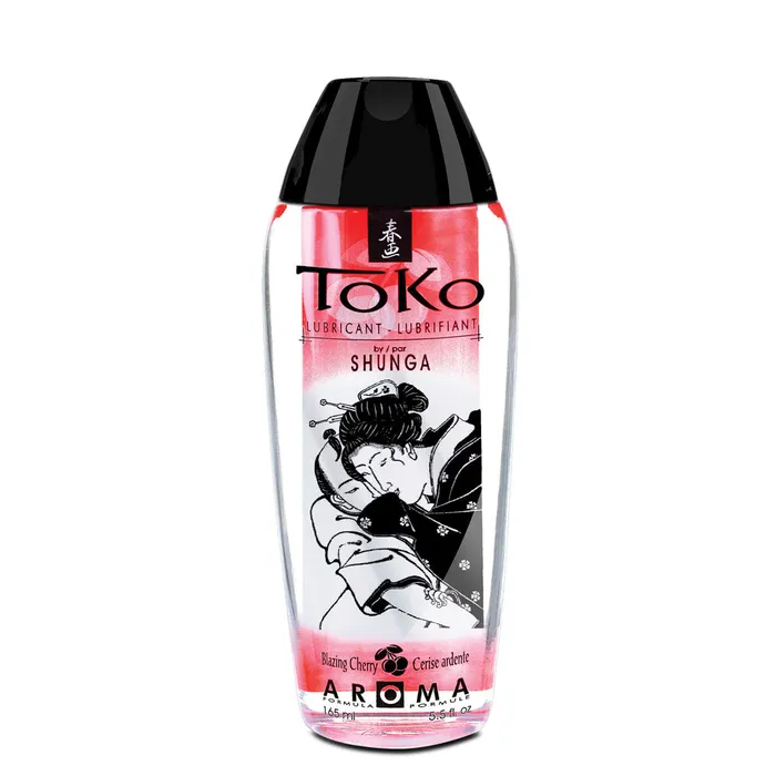 Toko Aroma Personal Lubricant Blazing Cherry 55 Fl Oz Shunga Lubricants
