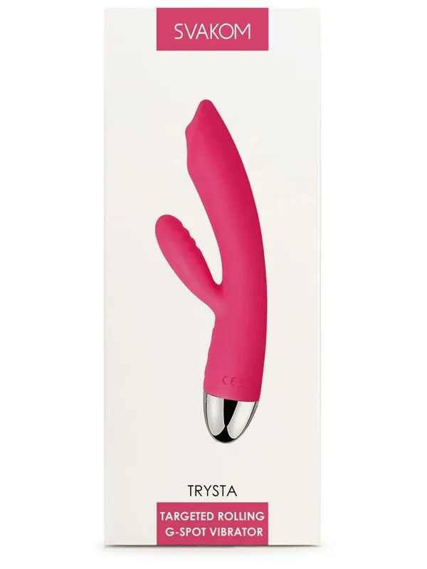 Trysta Plum Red Svakom Vibrators Trysta Plum Red Svakom Vibrators