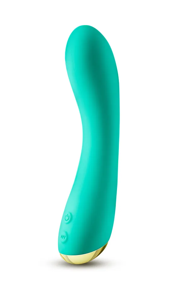Vibrators Aria Luscious Af Teal Blush
