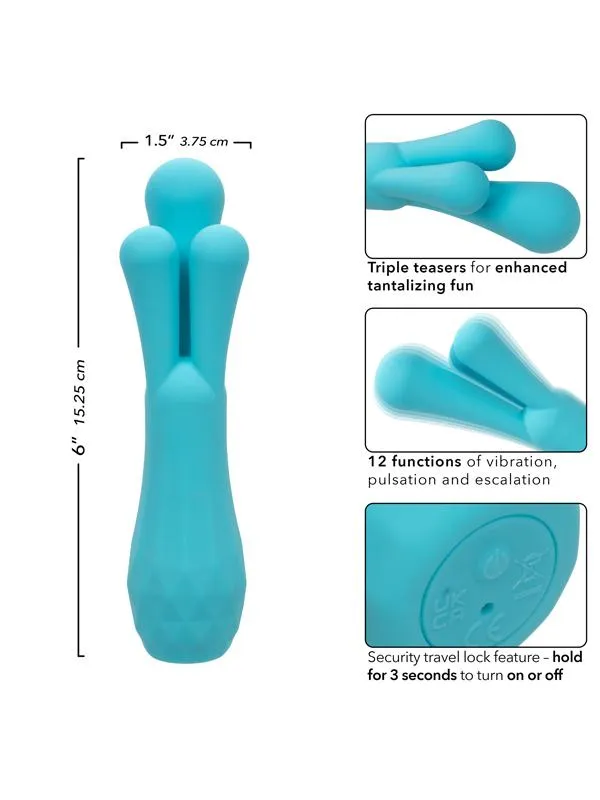 Vibrators CalExotics Gia Triple Teaser Vibrators CalExotics Gia Triple Teaser